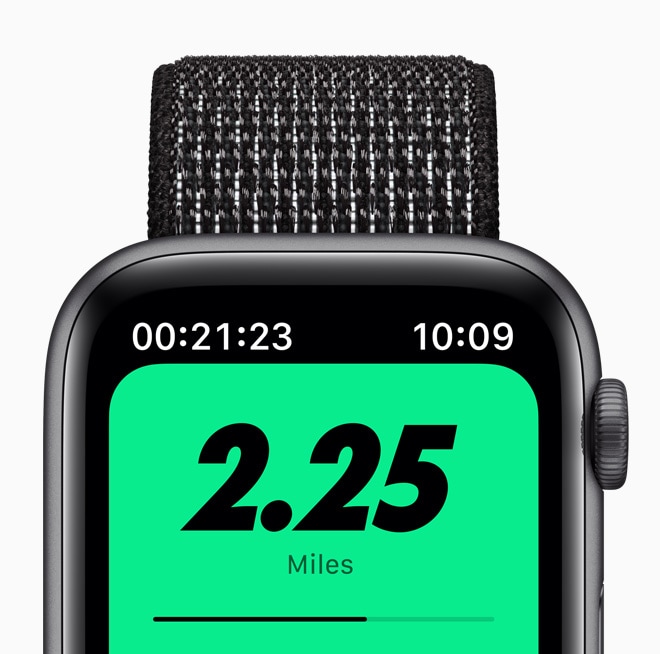 APPLE Watch Nike SE (v2) GPS + Cellular, 44mm Space Grey Aluminium